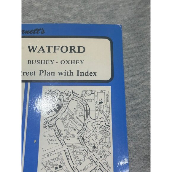 Watford Street Plan With Index Book Published by G. I. BARNETT AND SON LTD Paper - Picture 4 of 7